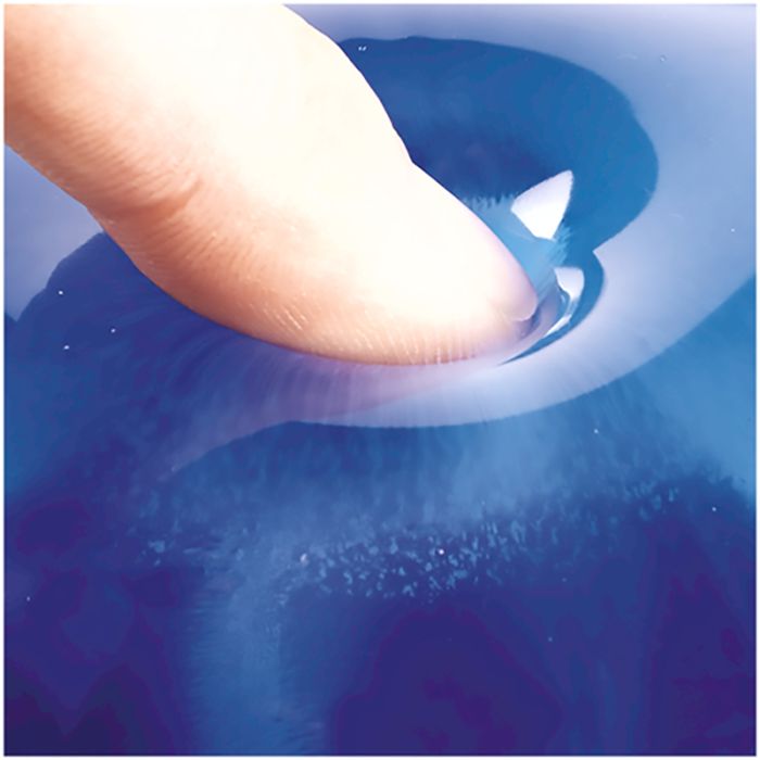 Fellowes Crystal Gel podloga za miško/počivalo za zapestje, modra Fellowes Crystal Gel podloga za miško/počivalo za zapestje, modra