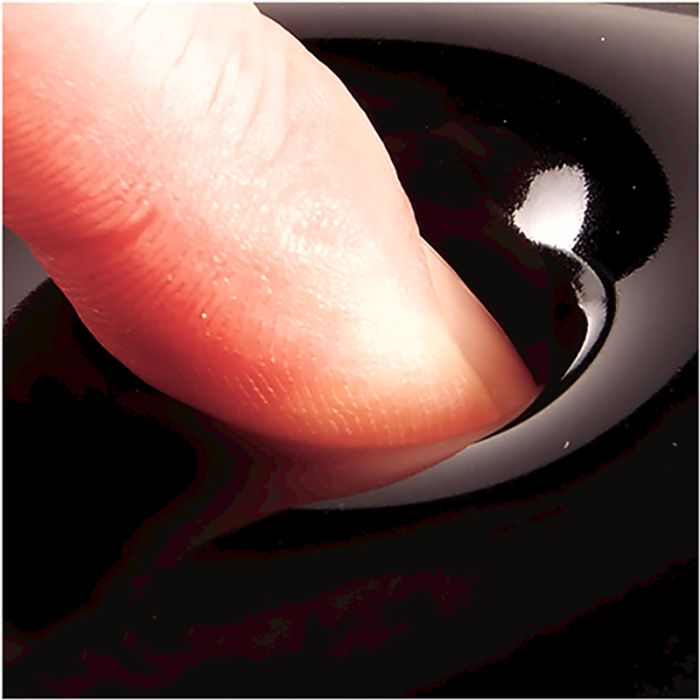 Fellowes Crystal Gel mini počivalo za zapestje, črna Fellowes Crystal Gel mini počivalo za zapestje, črna