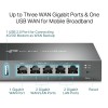 TP-LINK Omada ER605 Gigabit 4x WAN VPN usmerjevalnik TP-LINK Omada ER605 Gigabit 4x WAN VPN usmerjevalnik