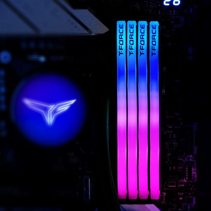 Teamgroup DELTA RGB 32GB Kit (2x16GB) DDR5-5200 DIMM PC5-41600 CL40, 1.25V Teamgroup DELTA RGB 32GB Kit (2x16GB) DDR5-5200 DIMM PC5-41600 CL40, 1.25V