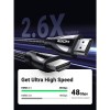 Ugreen 8K HDMI kabel 2.1 8K@60Hz 4K@120Hz, 2M - polybag Ugreen 8K HDMI kabel 2.1 8K@60Hz 4K@120Hz, 2M - polybag