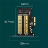 Ugreen 70504 M2 / M.2 NVME na PCI-E 3.0 razširitvena kartica z M.2 SATA podporo Ugreen 70504 M2 / M.2 NVME na PCI-E 3.0 razširitvena kartica z M.2 SATA podporo