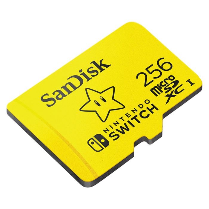 SanDisk microSDXC card for Nintendo Switch 256GB, up to 100MB/s Read, 60MB/s Write, U3, C10, A1, UHS SanDisk microSDXC card for Nintendo Switch 256GB, up to 100MB/s Read, 60MB/s Write, U3, C10, A1, UHS