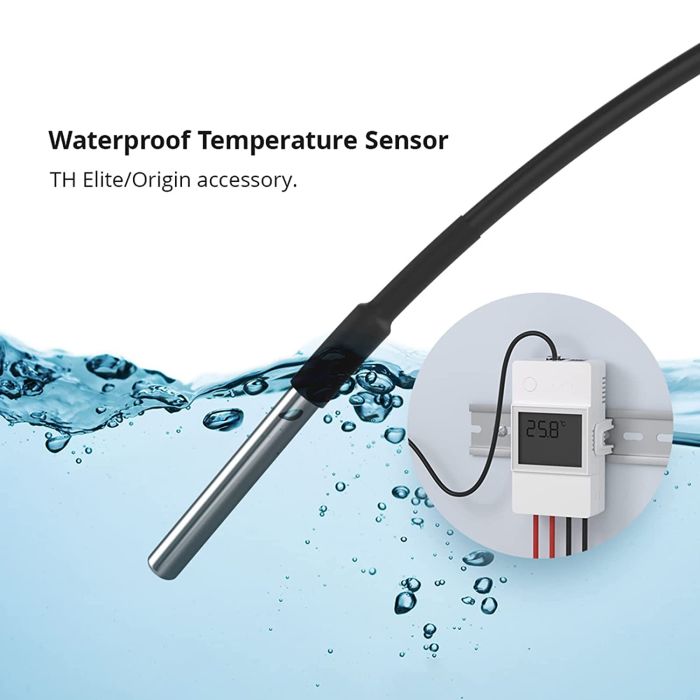 SONOFF vododporni senzor za temperaturo za stikalo THR316/320, THR316D/320D SONOFF vododporni senzor za temperaturo za stikalo THR316/320, THR316D/320D