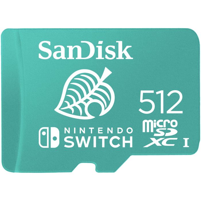 SanDisk microSDXC za Nintendo Switch 512GB, do 100MB/s branja, 90MB/s pisanja, U3, C10, A1, UHS-1 SanDisk microSDXC za Nintendo Switch 512GB, do 100MB/s branja, 90MB/s pisanja, U3, C10, A1, UHS-1