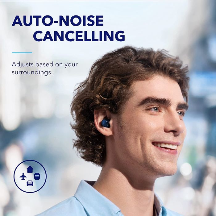Anker Soundcore Space A40 brezžične slušalke črne Anker Soundcore Space A40 brezžične slušalke črne