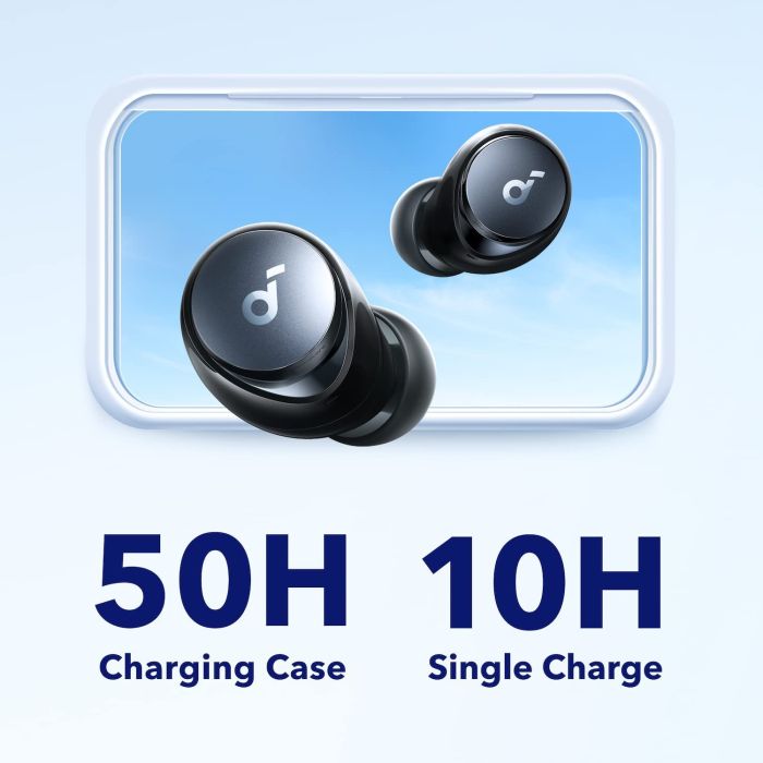 Anker Soundcore Space A40 brezžične slušalke črne Anker Soundcore Space A40 brezžične slušalke črne