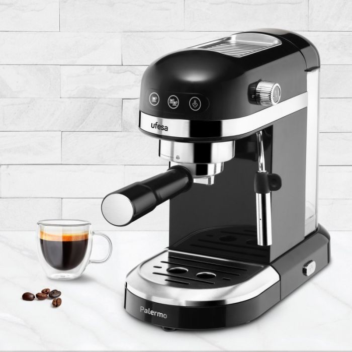 Ufesa espresso aparat za mleto kavo Palermo 1350W Ufesa espresso aparat za mleto kavo Palermo 1350W