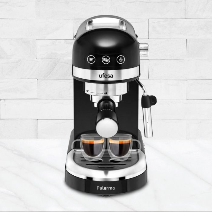 Ufesa espresso aparat za mleto kavo Palermo 1350W Ufesa espresso aparat za mleto kavo Palermo 1350W