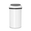 Brabantia koš na dotik bel 108686 Brabantia koš na dotik bel 108686