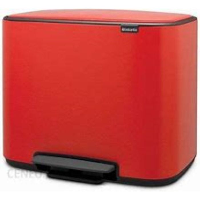 Brabantia koš na pedal 3x11L rdeč 121029 Brabantia koš na pedal 3x11L rdeč 121029