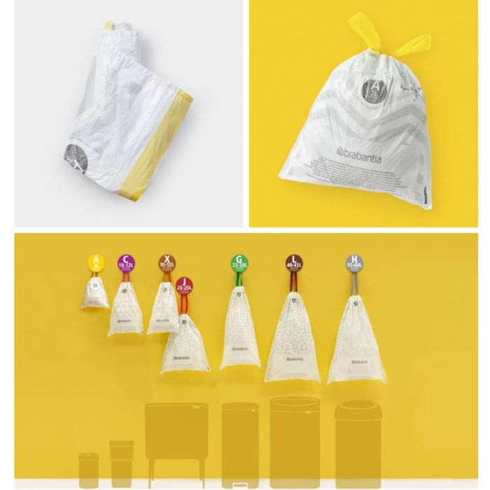 Brabantia vrečke Perfect Fit 3L X 10 x 20 kos Brabantia vrečke Perfect Fit 3L X 10 x 20 kos