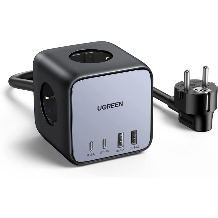 Ugreen DigiNest Cube 65W USB-C / AC 7v1 vtičnica Ugreen DigiNest Cube 65W USB-C / AC 7v1 vtičnica