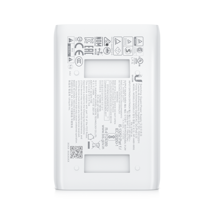 Ubiquiti napajalnik PoE,48V, 802.3AT Ubiquiti napajalnik PoE,48V, 802.3AT