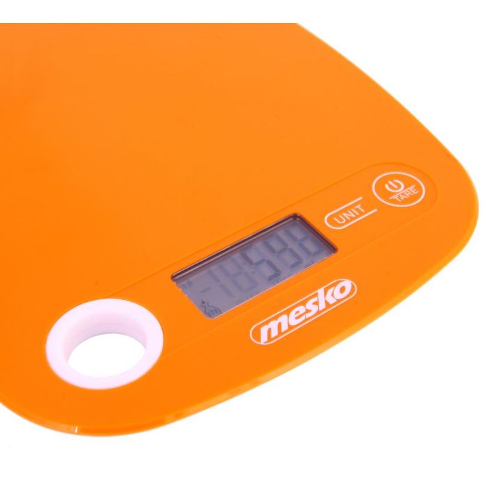 Mesko zmogljiva kuhinjska tehtnica MS3159 oranžna Mesko zmogljiva kuhinjska tehtnica MS3159 oranžna