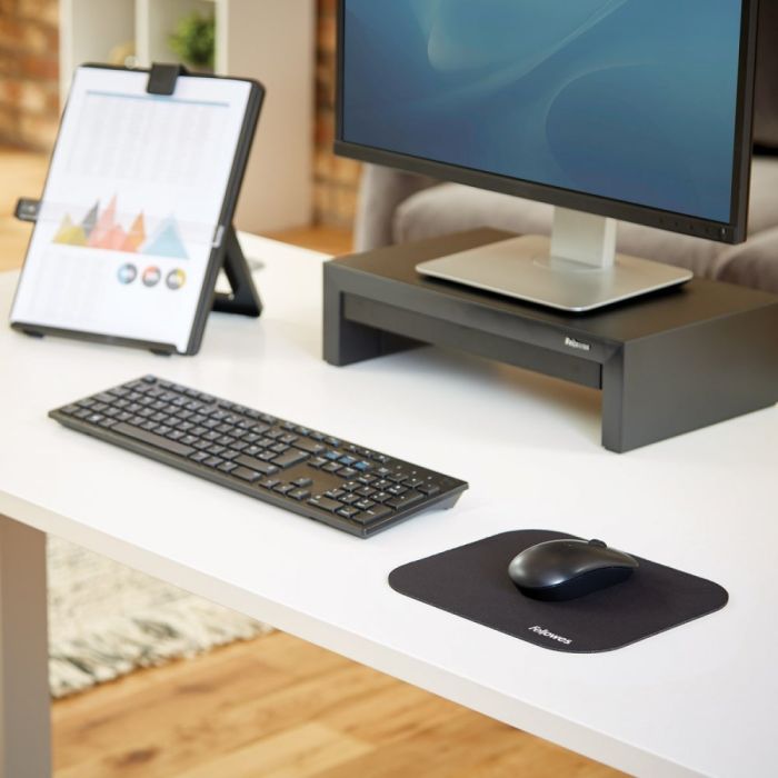 Fellowes PREMIUM podloga za miško, črna Fellowes PREMIUM podloga za miško, črna