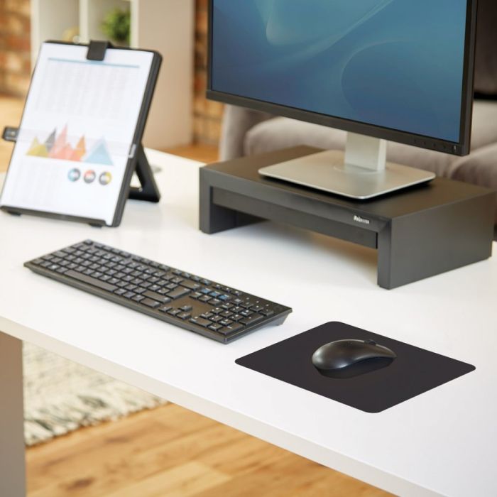 Fellowes BASIC podloga za miško, črna Fellowes BASIC podloga za miško, črna