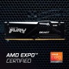 Kingston Fury Beast RGB 32GB Kit (2x16GB) DDR5-5600 DIMM PC5-38400 CL36, 1.25V Kingston Fury Beast RGB 32GB Kit (2x16GB) DDR5-5600 DIMM PC5-38400 CL36, 1.25V