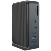 Icybox IB-DK2261AC Docking USB-C in USB-A priklopna postaja z dvema video izhodoma Icybox IB-DK2261AC Docking USB-C in USB-A priklopna postaja z dvema video izhodoma