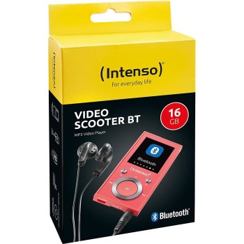 Intenso MP3 predvajalnik Video Scooter BT 16GB - roza Intenso MP3 predvajalnik Video Scooter BT 16GB - roza