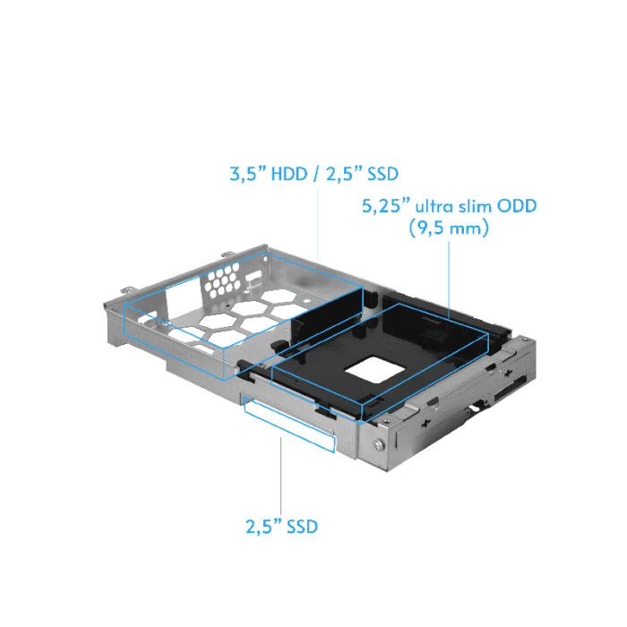 Chieftec BE-10B-300 USB3 mATX ohišje s 300W napajalnikom, črno Chieftec BE-10B-300 USB3 mATX ohišje s 300W napajalnikom, črno