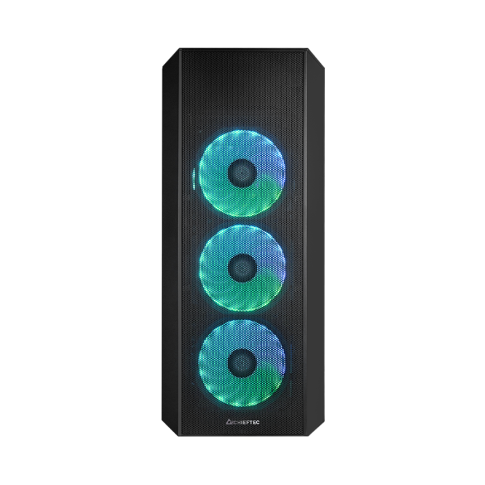 Chieftec SCORPION 4 USB3.2 ATX A-RGB ohišje, črno Chieftec SCORPION 4 USB3.2 ATX A-RGB ohišje, črno