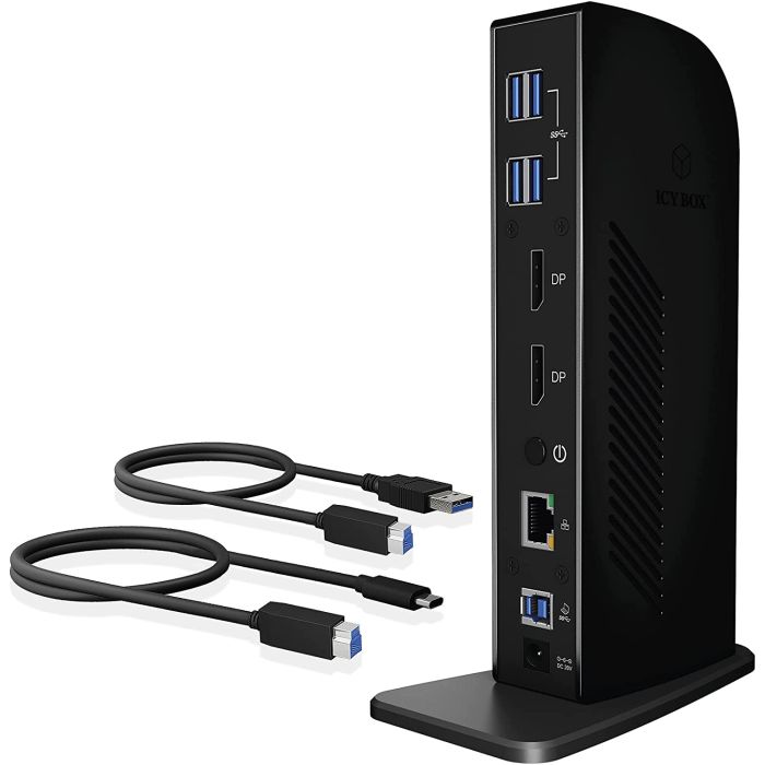 Icybox IB-DK2242AC Multi-Docking USB-C priklopna postaja Icybox IB-DK2242AC Multi-Docking USB-C priklopna postaja