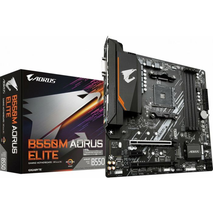 GIGABYTE B550M AORUS ELITE, DDR4, SATA3, USB3.2Gen1, HDMI, AM4 mATX GIGABYTE B550M AORUS ELITE, DDR4, SATA3, USB3.2Gen1, HDMI, AM4 mATX