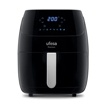 Ufesa 5L digitalni zračni cvrtnik z WiFi Phantom črn Ufesa 5L digitalni zračni cvrtnik z WiFi Phantom črn