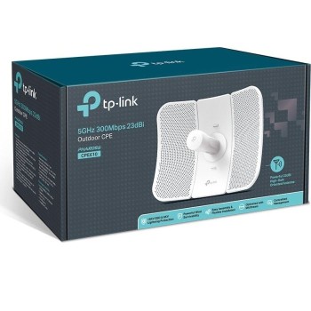 TP-LINK CPE610 5GHz 300Mbps 23dBi zunanja usmerjena dostopna točka TP-LINK CPE610 5GHz 300Mbps 23dBi zunanja usmerjena dostopna točka