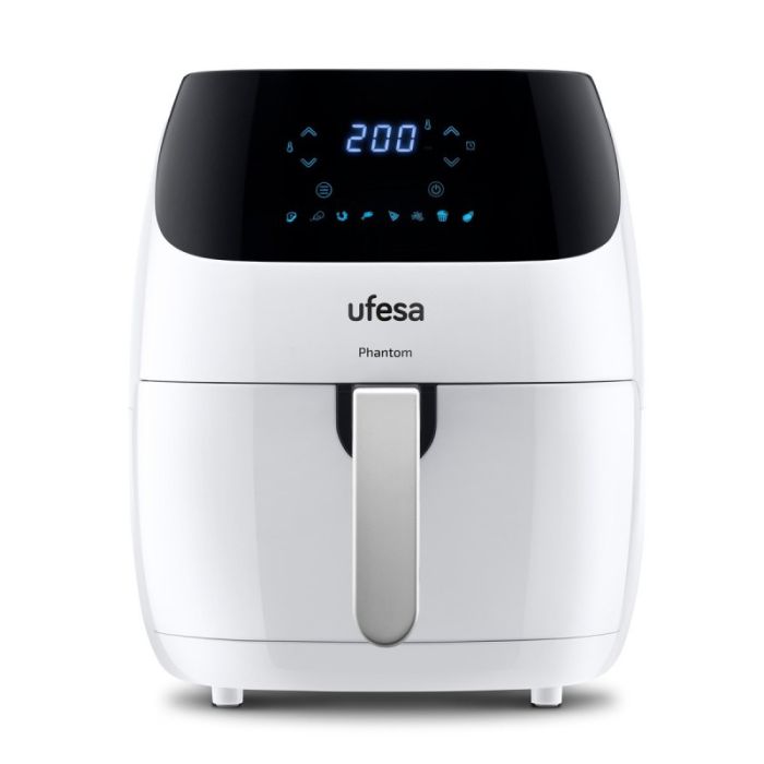 Ufesa 5L digitalni zračni cvrtnik z WiFi Phantom bel Ufesa 5L digitalni zračni cvrtnik z WiFi Phantom bel