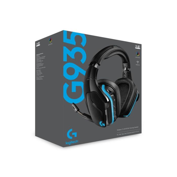 Logitech gaming brezžične slušalke G935 7.1. Logitech gaming brezžične slušalke G935 7.1.