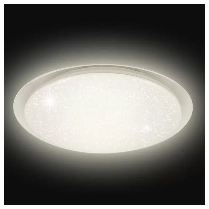 Asalite LED stropna svetilka LINDA 36W 3000K 3240 lumnov okrogla učinek zvezdic/bleščic Asalite LED stropna svetilka LINDA 36W 3000K 3240 lumnov okrogla učinek zvezdic/bleščic