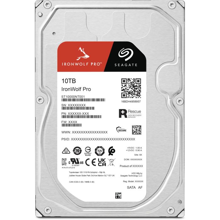 Seagate 10TB IronWolf PRO 3,5 SATA 6Gb/s 7200rpm 256MB HDD disk Seagate 10TB IronWolf PRO 3,5 SATA 6Gb/s 7200rpm 256MB HDD disk
