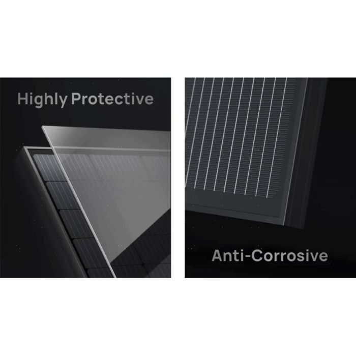 EcoFlow 2x 100W fiksni panel solarnih sončnih celic EcoFlow 2x 100W fiksni panel solarnih sončnih celic