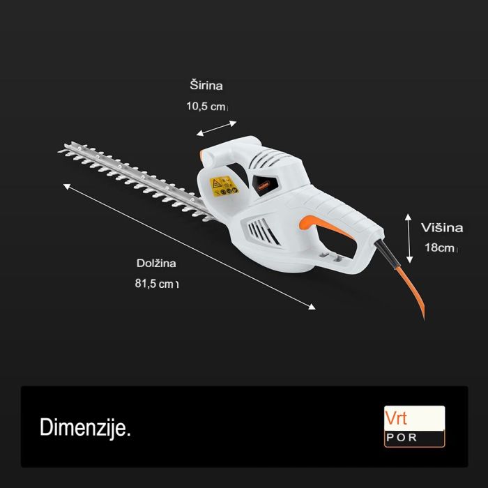 VonHaus električne škarje za grmičevje 450W VonHaus električne škarje za grmičevje 450W