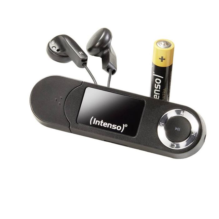 Intenso MP3 predvajalnik Music Walker 16GB - črn Intenso MP3 predvajalnik Music Walker 16GB - črn