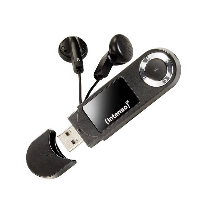 Intenso MP3 predvajalnik Music Walker 16GB - črn Intenso MP3 predvajalnik Music Walker 16GB - črn