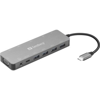 Sandberg USB-C 13-in-1 priklopna postaja za prenosnike Sandberg USB-C 13-in-1 priklopna postaja za prenosnike