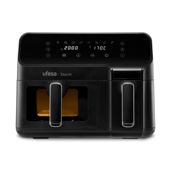 Ufesa digitalni zračni cvrtnik z dvojno posodo 5,5L + 3,5L Storm 2700W Ufesa digitalni zračni cvrtnik z dvojno posodo 5,5L + 3,5L Storm 2700W