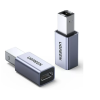 Ugreen adapter USB-C ženski na USB-B - srebrn 1kos Ugreen adapter USB-C ženski na USB-B - srebrn 1kos
