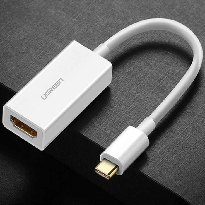 Ugreen USB-C na HDMI adapter - bel Ugreen USB-C na HDMI adapter - bel
