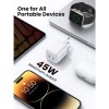 Ugreen Nexode 45W USB C Polnilnik GaN II PD 3.0 - Bel Ugreen Nexode 45W USB C Polnilnik GaN II PD 3.0 - Bel