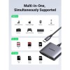 Ugreen USB-C čitalnik kartic 3v1 Ugreen USB-C čitalnik kartic 3v1