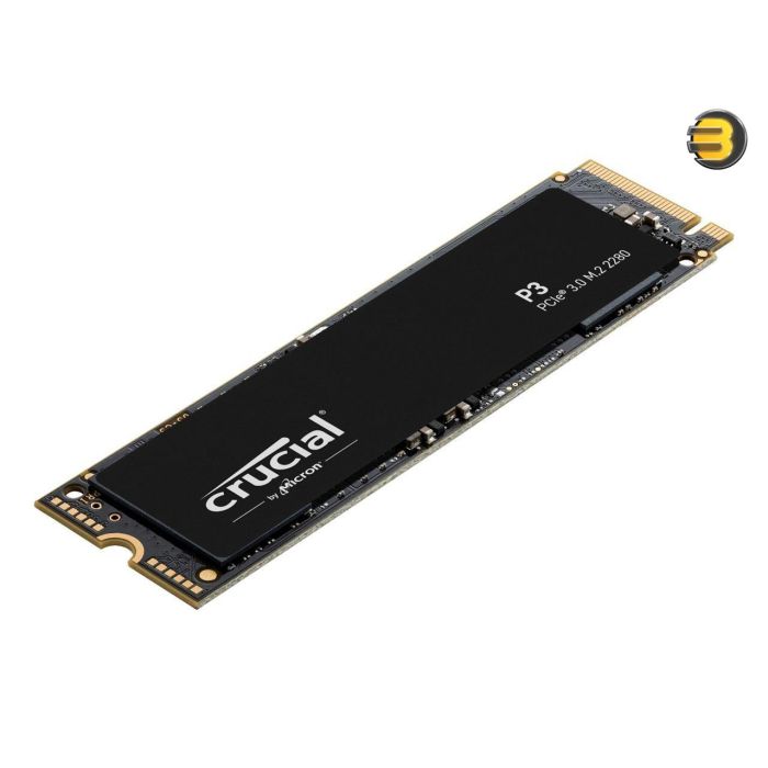 Crucial P3 1TB 3D NAND NVMe PCIe M.2 SSD Crucial P3 1TB 3D NAND NVMe PCIe M.2 SSD