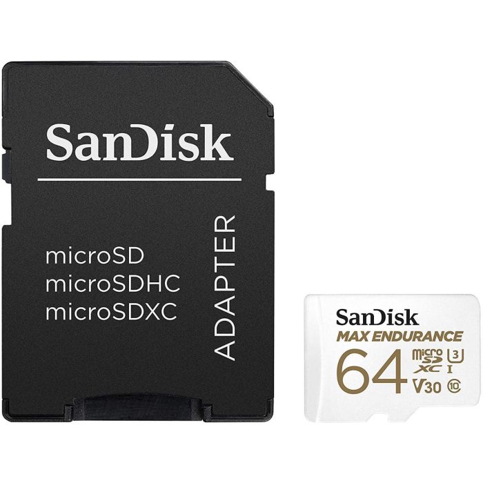 SanDisk MAX ENDURANCE microSDXC 64GB + SD Adapter SanDisk MAX ENDURANCE microSDXC 64GB + SD Adapter