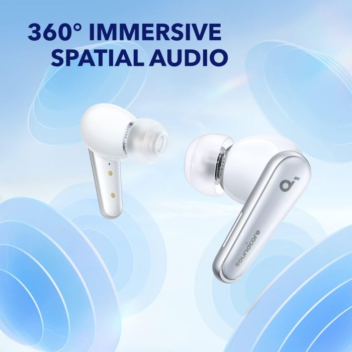 Anker Soundcore Liberty 4 brezžične slušalke, bele Anker Soundcore Liberty 4 brezžične slušalke, bele