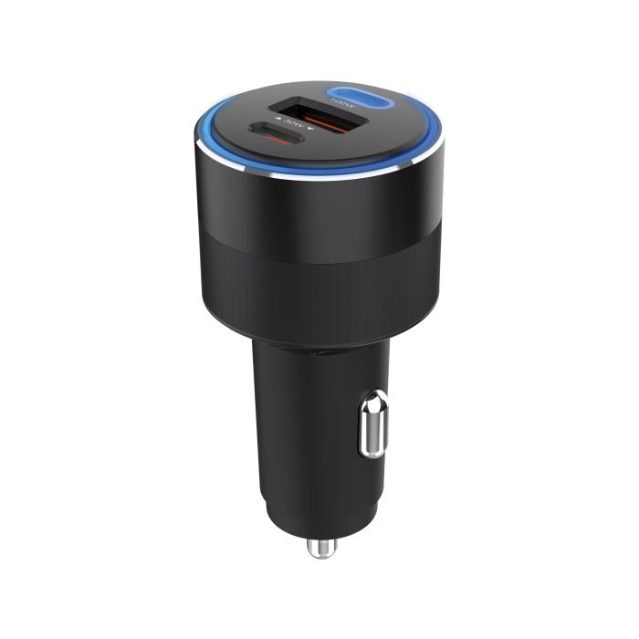Sadberg avtomobilski polnilnik 3in1 130W USB-C PowerDelivery Sadberg avtomobilski polnilnik 3in1 130W USB-C PowerDelivery