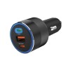 Sadberg avtomobilski polnilnik 3in1 130W USB-C PowerDelivery Sadberg avtomobilski polnilnik 3in1 130W USB-C PowerDelivery