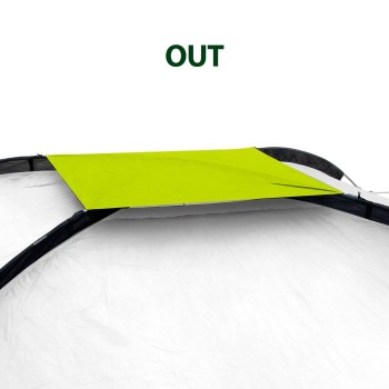 BRUNNER paviljon Medusa II 0102030N.C70 400x400 cm zelen